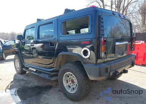 2003 Hummer H2 from USA, damaged, VIN 5GRGN23U03H137051